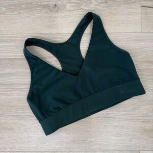 Wolven Green Sports Bra